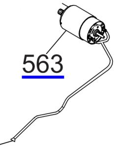 Genuine PF Motor for EPSON P10000 P10050 P10070 / P20000 P20050 P20070 - 2169294.