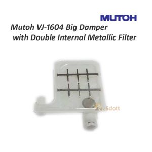 Mutoh VJ-1604 Big Damper with Double Internal Metallic Filter