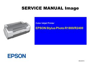 Service Manual for EPSON R1800_R2400 