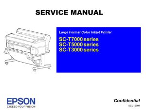 Service Manual for EPSON SureColor T3000 T5000 T7000