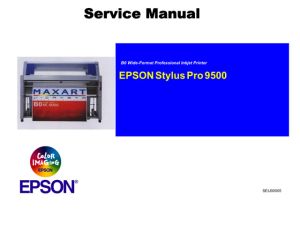 Service Manual for EPSON StylusPro 9500 