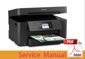 Service Manual for Epson WorkForce WF-4740 WF-4730 WF-4720 EC-4040 4030 4020 