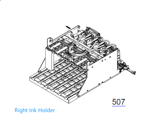 Genuine Right Ink Holder for EPSON SC-P10000 P10050 P10070 / P20000 P20050 P20070 - 1905060.