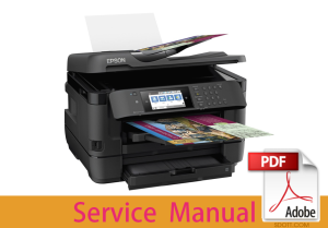 Service Manual for EPSON WorkForce WF-7720 7710 7210