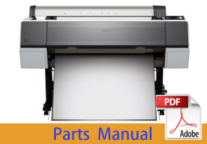 Parts Manual for EPSON Stylus Pro 9890 9908 