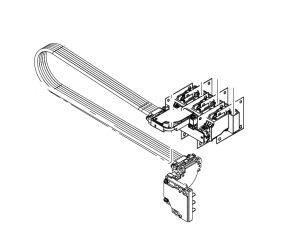 Genuine TUBE DUCT ASSY for EPSON SureLab D1000 D1050 D1070 - 1864849