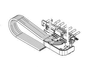 Genuine Tube ASSY for EPSON SureLab D500 D550 D570 - 1901669.
