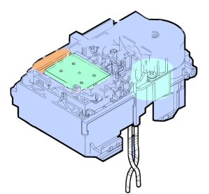 Genuine Pump CAP ASSY / Cleaning Unit / Capping Unit for EPSON SureLab D700 D800 D850 D870 - 1766396
