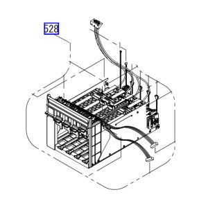 Genuine HOLDER ASSY.,IC,ASP for EPSON F7000/F7070/F7080 - 1599148