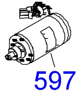 Genuine Motor / PAPER ROLL MOTOR for EPSON Pro 11880 ASP - 2118170