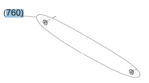 Genuine CR Belt Fixing Screw for EPSON Pro GS6000 - 1496345