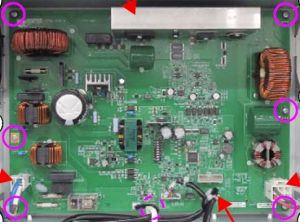 Genuine Heater Control Board for EPSON SC-F10000 F10050 F10070 / F10000H F10050H F10070H - 2203652. 