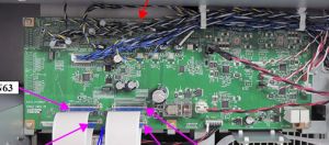 Genuine Motor Control Board for EPSON SC-F3000 F3030 F3050 F3060 F3070 - 2221852.