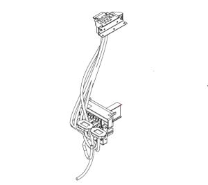 Genuine Connection Part Tube Assy for EPSON SC-F3000 F3030 F3050 F3060 F3070 ~ 1883860.