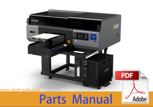 Parts Manual for EPSON SureColor F3000 F3030 F3050 F3060 F3070 