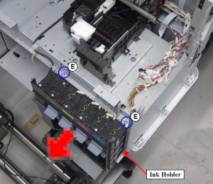 Genuine Right INK HOLDER for EPSON SC- F9200 F9270 - 1921964 / 863901 / 1828621.