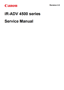 Canon imageRUNNER IR 4525 4535 4545 4551 Service Manual and Parts Manual.. 