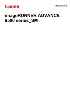 Canon imageRUNNER ADV 8505 8585 8595 Service Manual and Parts Manual.. 