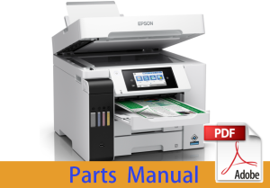 Parts Manual for EPSON L6550 L6558 ET-5800 