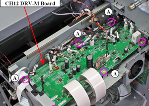 Genuine BOARD DRV-M for EPSON SureColor P9500 P9550 P9570 / P7500 P7550 P7570 - 2199857