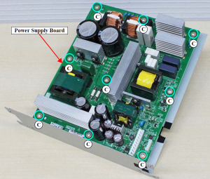 Genuine POWER BOARD for EPSON SureColor P7300 P7370 P7500 P7550 P7570 / P9300 P9370 P9500 P9550 P9570 / F6400 F6400H F6470 F6470H - 2206141 / 2221784 / 2237202
