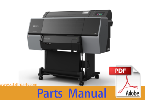 Parts Manual for EPSON SureColor P7500 P7530 P7540 P7550 P7560 P7570 