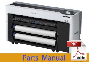 Parts Manual for EPSON SureColor P8500D P8530D P8540D P8550D P8560D P8570D P8580D P8590D 