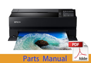 Parts Manual for EPSON SureColor P900 P903 P904 P906 