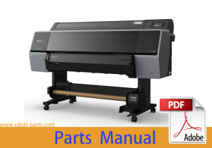 Parts Manual for EPSON SureColor P9500 P9530 P9540 P9550 P9560 P9570 