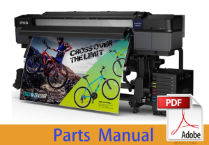 Parts Manual for EPSON SureColor S60600L S60610L S60650L S60660L S60670L S60680L 