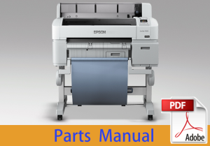 Parts Manual for EPSON SureColor T3000 T3050 T3070 