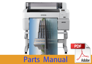 Parts Manual for EPSON SureColor T3200 T3250 T3270 