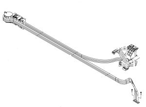 Genuine TUBE ASSY for EPSON SC-T3400 T3400N T3405 T3470 T3475 - 1760031.