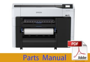 Parts Manual for EPSON SureColor T3700E T3730E T3740E T3750E T3770E T3790E 