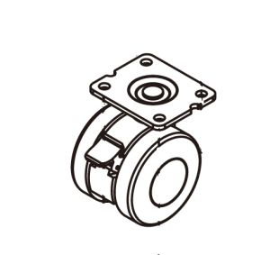 Genuine CASTER for EPSON SC T3700 T5700 T7700 P6500 P8500 ~ 1560664.