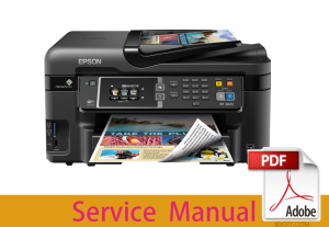 Service Manual for EPSON WF-3010 3011 3012 3232 / 3520 3521 3530 3531 3540 3541 / 3620 3621 3640 3641 