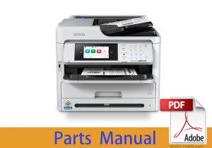 Parts Manual for EPSON WF-M5899 M5899a