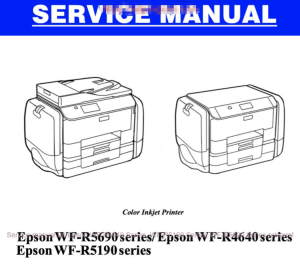 Service Manual for EPSON WF-R5690 WF-R5190 WF-R4640.