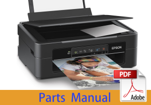 EPSON XP-225 Parts Manual