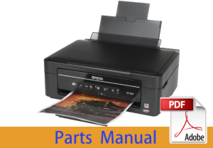 Parts Manual for EPSON XP-202 XP-203 