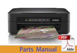 Parts Manual for EPSON XP-255 XP-257 