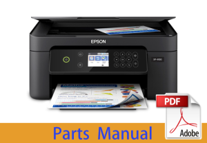 Parts Manual for EPSON XP-4100 XP-4105 XP-4101 XP-4150 XP-4155 