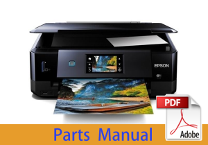 EPSON XP-700/XP-701/XP-702 Parts Manual
