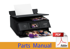 Parts Manual for EPSON XP-8500 XP-8505 EP-880AB EP-880AW EP-880AR EP-880AN 