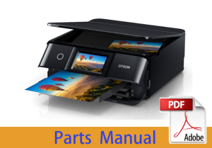 Parts Manual for EPSON XP-8700 EP-884AB EP-884AW EP-884AR 