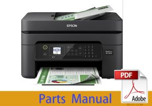 Parts Manual for EPSON WorkForce WF-2830 WF-2831 WF-2835 WF-2840 WF-2845 