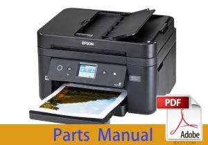 Parts Manual for EPSON WorkForce WF-2860 WF-2861 WF-2865 