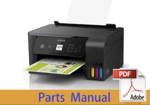 Parts Manual for EPSON L3160 ET-2720 ET-2726 