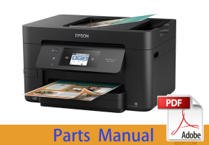 Parts Manual for EPSON WorkForce WF-3720 WF-3723 PX-M680F 