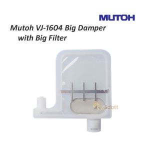 Mutoh VJ-1604 Big Damper with Big Filter